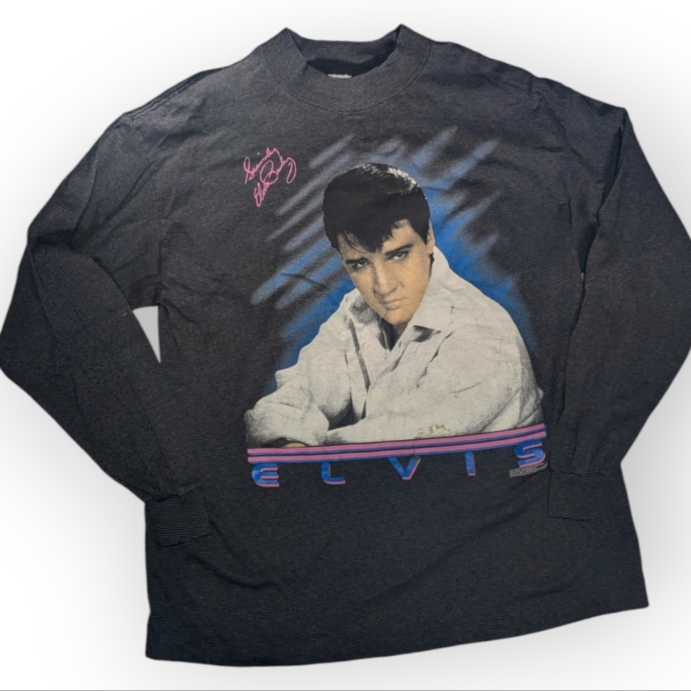 Vintage 1989 Elvis Presley Single Stitch Band Shirt